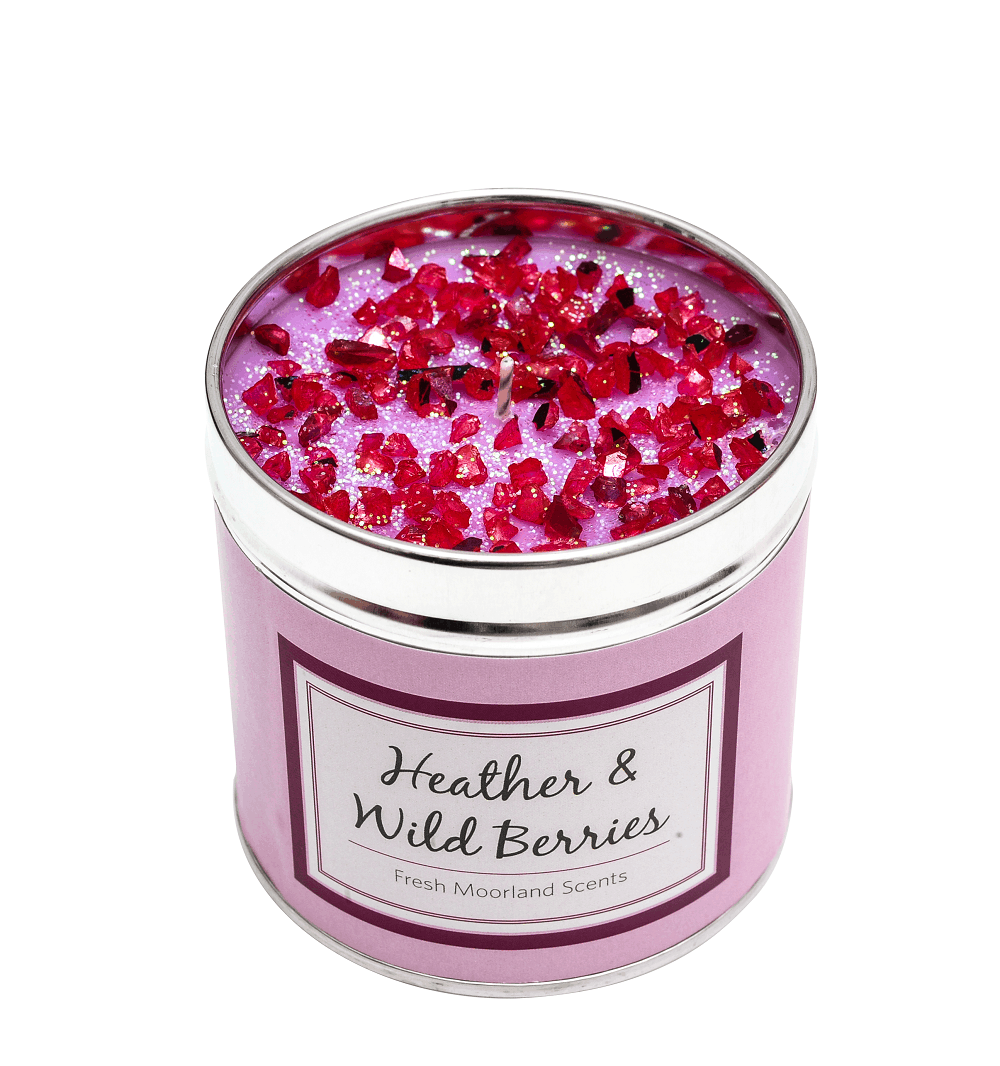 Heather & Wild Berries candle Scented Candle