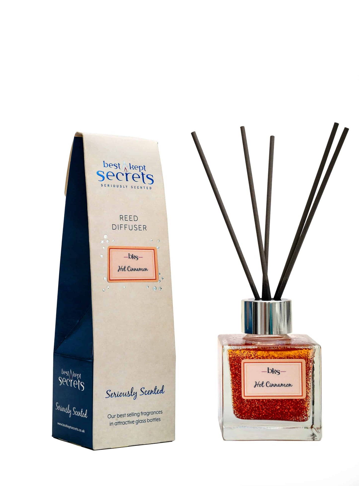 Hot Cinnamon Sparkly Reed Diffuser