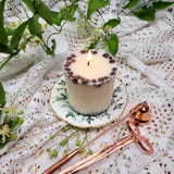 Coffee & Vanilla - Medium Soy Candles with Coffee Beans