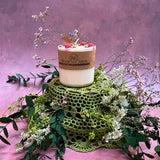 Raspberry - Medium Soy Candles with Raspberry's