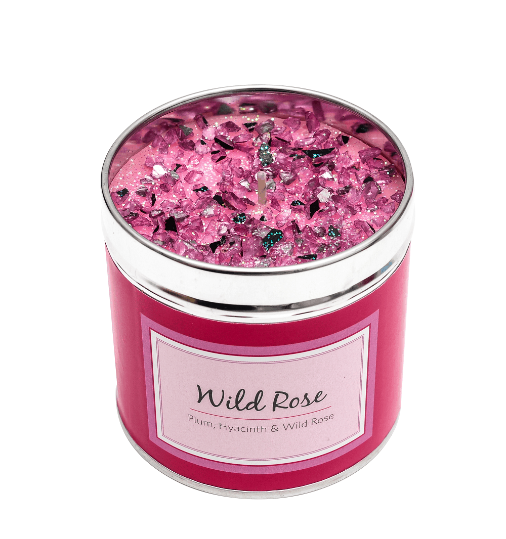 Wild Rose Scented Candle