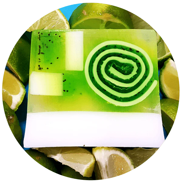 Lime & Dandy Soap Slice