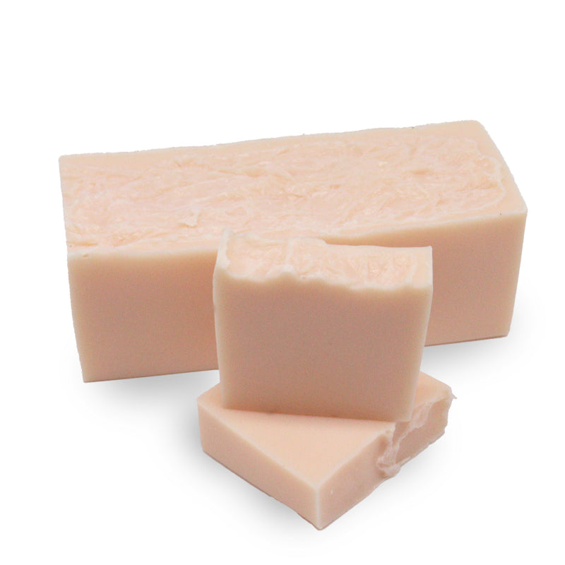 Peach Orchid Soap Slice
