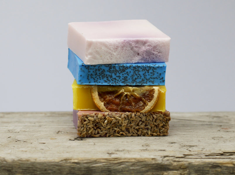 Honey & Oatmeal Soap Slice