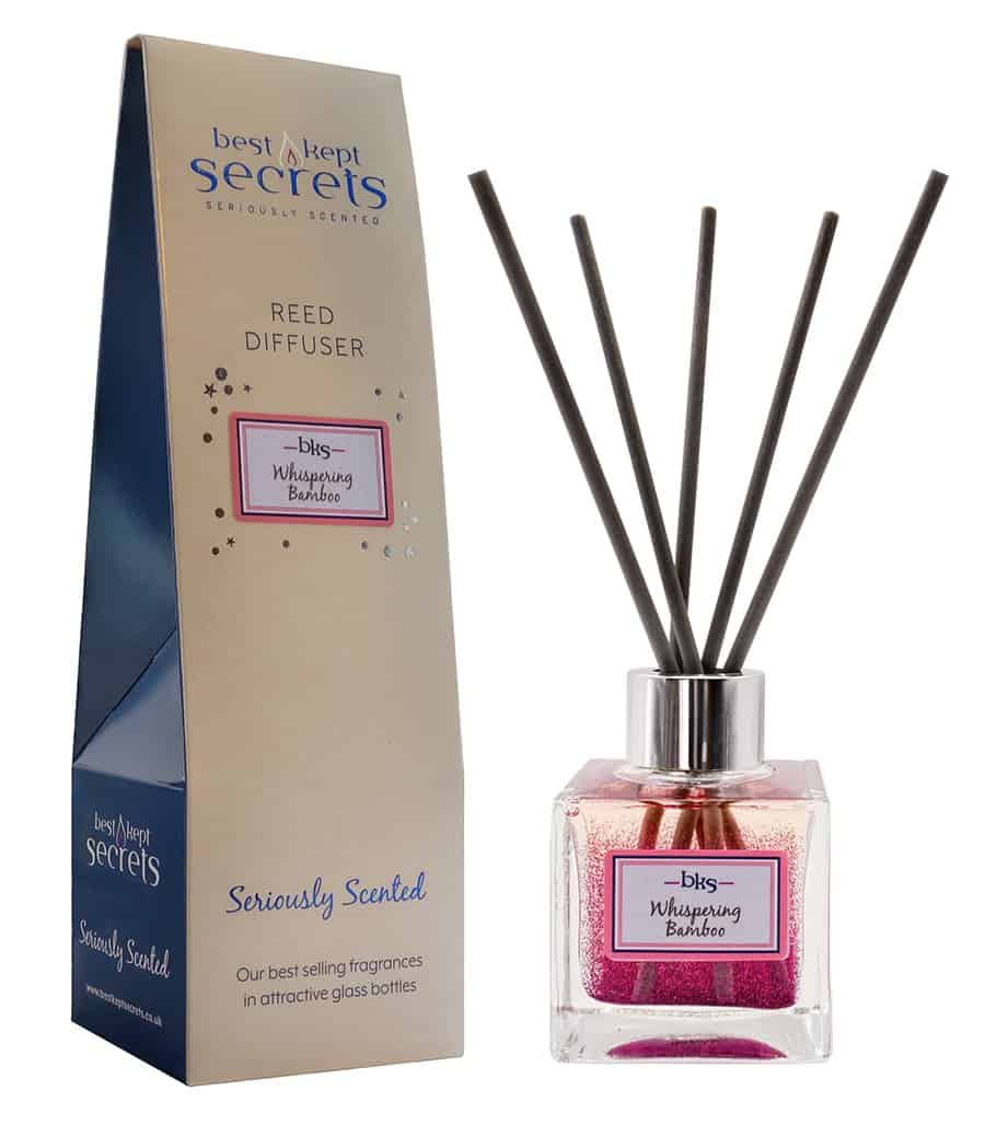 Whispering Bamboo Sparkly Reed Diffuser