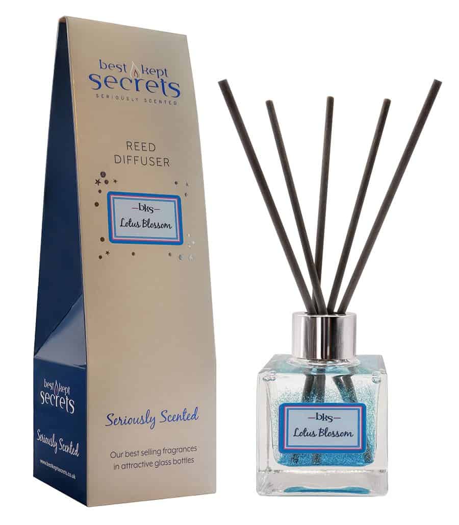 Lotus Blossom Sparkly Reed Diffuser