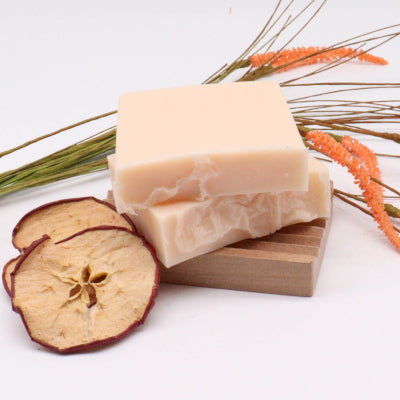 Peach Orchid Soap Slice