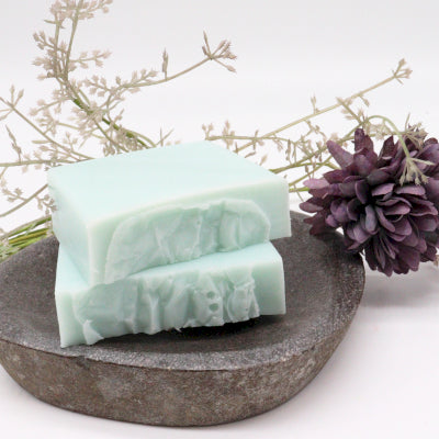 Blueberry & Green Tea Soap Slice